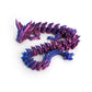 Flavery 3D Printed Dragon - 24 Inch Dragon Fidget Toy, Large Pearly Sheen Articulated Dragon, 3D Printed Gift For Birthday, Figu