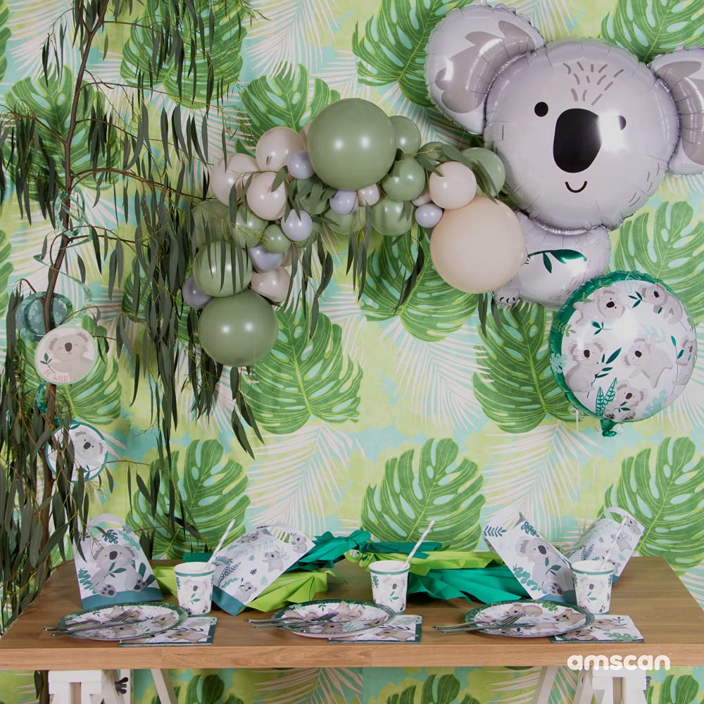 Koala Hanging Swirl Cutout Decorations | 12 Pcs.