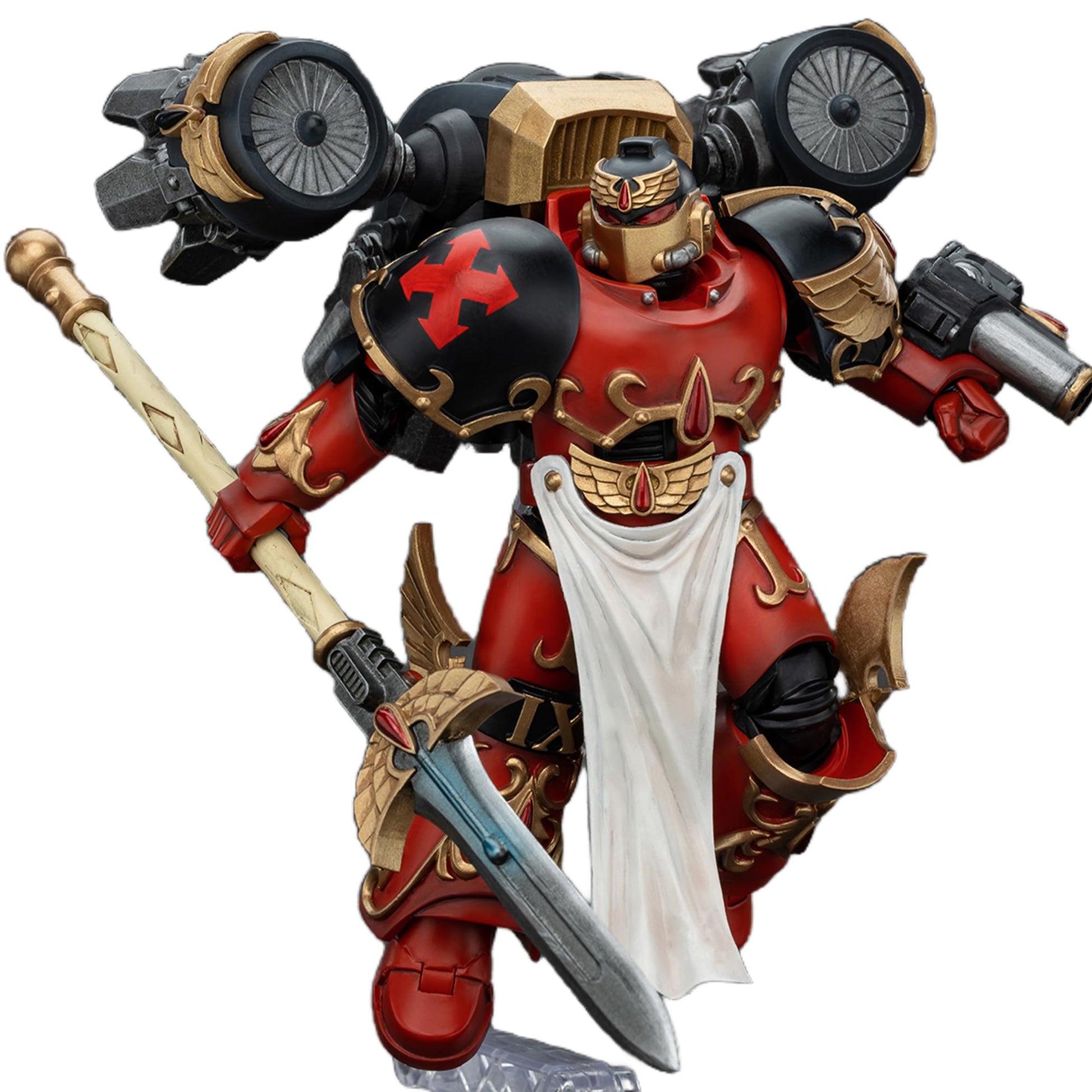 malt-inspiredISE JOYTOY 1/18 Action Figures - Warhammer The Horus Heresy Blood Angels Dawnbreaker Cohort Dawnbreaker Champion - 5 Classic Character Collectible Age 15 and Above