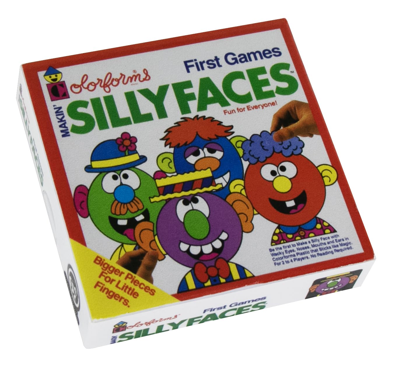 Worlds Smallest Colorforms Silly Faces