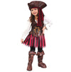 Fun World Baby Girls Toddler High Seas Buccaneer Costume, Maroon, Small Us