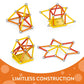Geomag Magnetic Sticks And Balls Building Set | Stem & Educational Magnet Toys Made From 100% Recycled Plastic | Storage Box | C