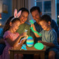 Tboline 3D Printed Dragon Egg Glow In The Dark, 3D Printer Full Articulated Crystal Animals Fidget Toy, Surprise Easter Mythical