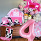 Kwuz Cowgirl Balloons Western Cowgirl 4th Birthday Party Decorations, Farm Themed Girls Rodeo Birthday Party Decor Supplies Favo