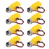 AEDIKO 8pcs TT Motor Dual DC 3-6V Gearbox Motor 200RPM Ratio 1:48 Shaft Motor with 2.54mm Wire for Arduino DIY Smart Car Robot