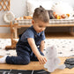 Sew Butiful 8' White Cat Stuffed Animal Plush Toy, Cat Plush Cute Plushies For Animal Themed Parties Teacher Student Award, Animal Toys For Baby, Boy, Girls, Great For Nursery, Room Decor, Bed