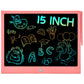 Lcd Writing Tablet, 15 Inch Large Colorful Screen Doodle Board Doodle Pad, Drawing Tablet Drawing Pad For Kids, Electronic Educa