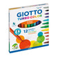 Estuche 12 Rotuladores Giotto Turbocolor