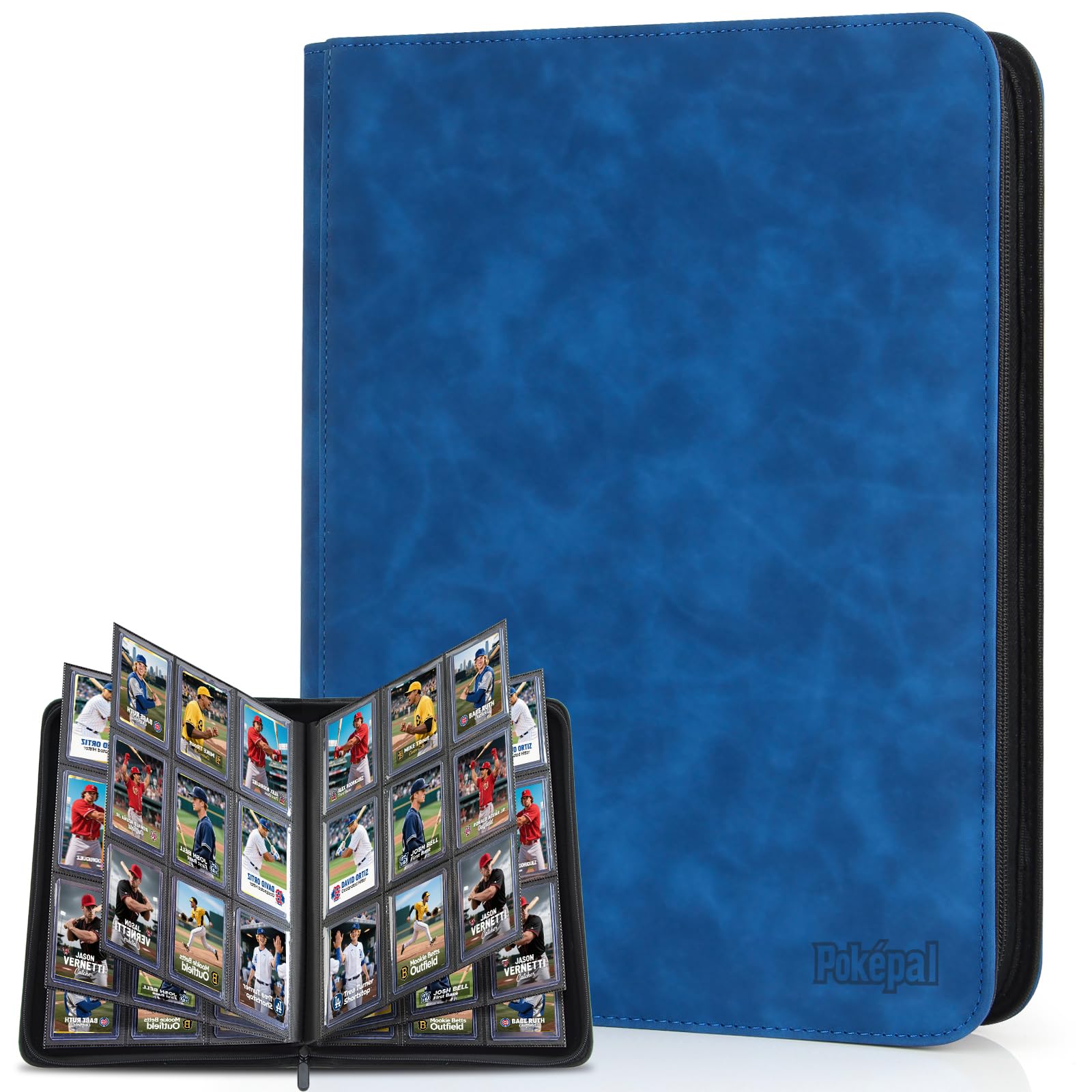 Pok?pal Trading Card Binder 9 Pocket Card Collection Binder for 540 Cards  enhanced Card Book Double Sided Pocket Collector Album Holder Folder for  TCG 