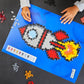 Plus Plus - Puzzle By Number Rocket Of 500 Pieces - Construction Set - Pp3930