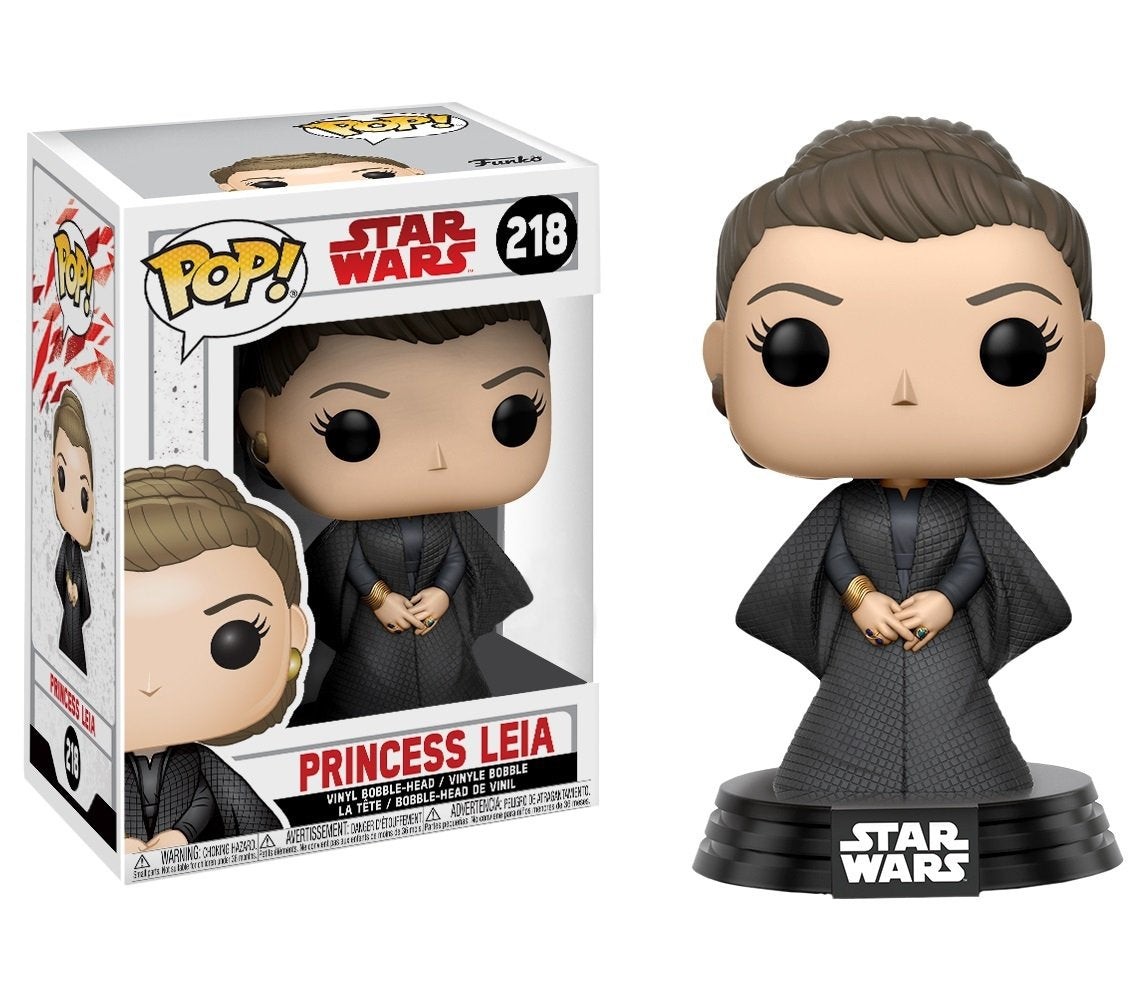 The Last Jedi Funko Pop! Star Wars Princess Leia Exclusive Vinyl Bobble Head #218 [The Last Jedi]