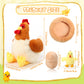 Skylety Chicken Stuffed Animal Plush Chicken Toys Egg Laying Hen With Zippered Belly, Hen House And Little Baby Chicks Stuffed Chicken For Easter Stuffers Party Supplies(Cute Style)