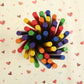 60 Pcs Rhythm Sticks For Kids Bulk, Wood Music Lummi Sticks, 6 Colors
