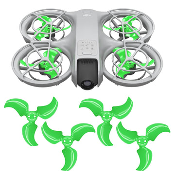 Master Airscrew Stealth Propellers for DJI Neo - Green, 4 Pack, High Performance Drone Accessories