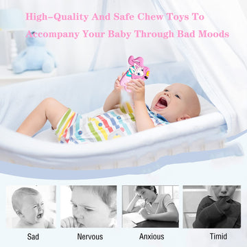 Chew Necklaces For Sensory Kids 5 Pcs Chewy Necklaces That Like Biting Or Have Autism-Perfectly Textured Chewelry Kid Girl Teether Chewing Toys-Chewy Toddler Chew Toys For Aggressive Chewers Kids
