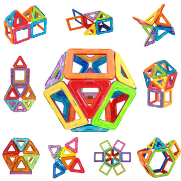 Wembley Magnetic Blocks For Kids Toys For 3+ Yrs Old Boys Girls|Magnetic Toys For Kids 4 5 6 7 8 9 10 Years Magnet Puzzle Game T