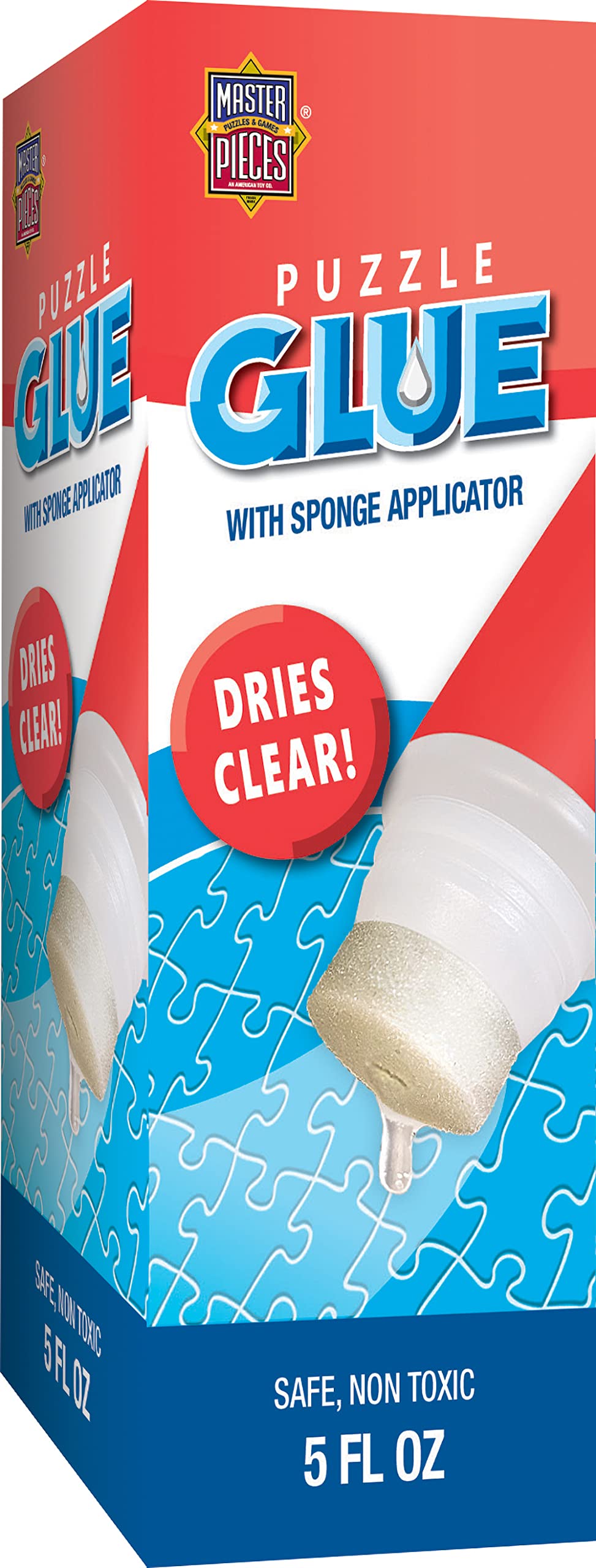 Puzzle Accessories - 5Oz Glue With Sponge Applicator