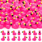 Homico 50Pcs Mini Flamingos Ducks Mini Resin Animals Flamingo Decor Tiny Ducks For Crafts Dollhouse Fairy Garden Landscape Aquar