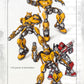 Transformers Bumblebee Figure Model Kit - B-127 Cybertron Easy To Assemble 3D Articulated Action Figure Pre Painted Collectible