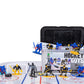 Kaskey Kids NHL Hockey Guys, Rangers vs. Bruins, 27 Pieces in Each Set, Includes 2 Teams, Accessories, and Travel Storage Case, 