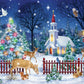 Vermont Christmas Company 550 Piece Jigsaw Puzzle - Peaceful Night, Berry Paperboard, Model VC1041