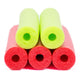 Pool Noodles, Fix Find 5 Pack Of 52 Inch Hollow Foam Pool Swim Noodles, Bright Red & Lime Green Foam Noodles For Swimming, Float