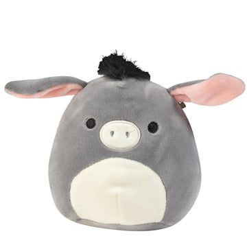 Squishmallows 5-Inch Jason The Donkey Mini Plush - Official Jazwares Plush - Collectible Squishy Soft Farm Stuffed Animals Toy -