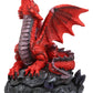 Ebros Gift Stryker The Mythical Smoke Fire Breathing Red Dragon Backflow Incense Cone Burner Figurine 6.25' Tall Dungeons And Dragons Medieval Renaissance Decor Statue Smaug Drake Puffing Smog