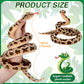 Gdzrdflh Giant Stuffed Snake, Lifelike Plush Snake, Cute Brown