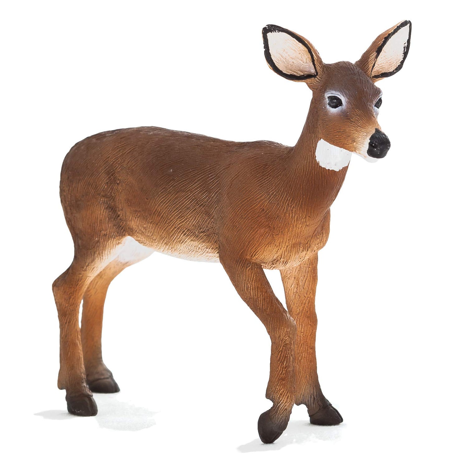 Mojo White Tailed Deer Doe Realistic International Wildlife Hand Painted Toy Figurine