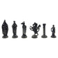 15 Handmade Chess Set With British Army Metal Chess Pieces, Luxury Storage Chess Board, For All Ages, Ideal For Father, (Rose)