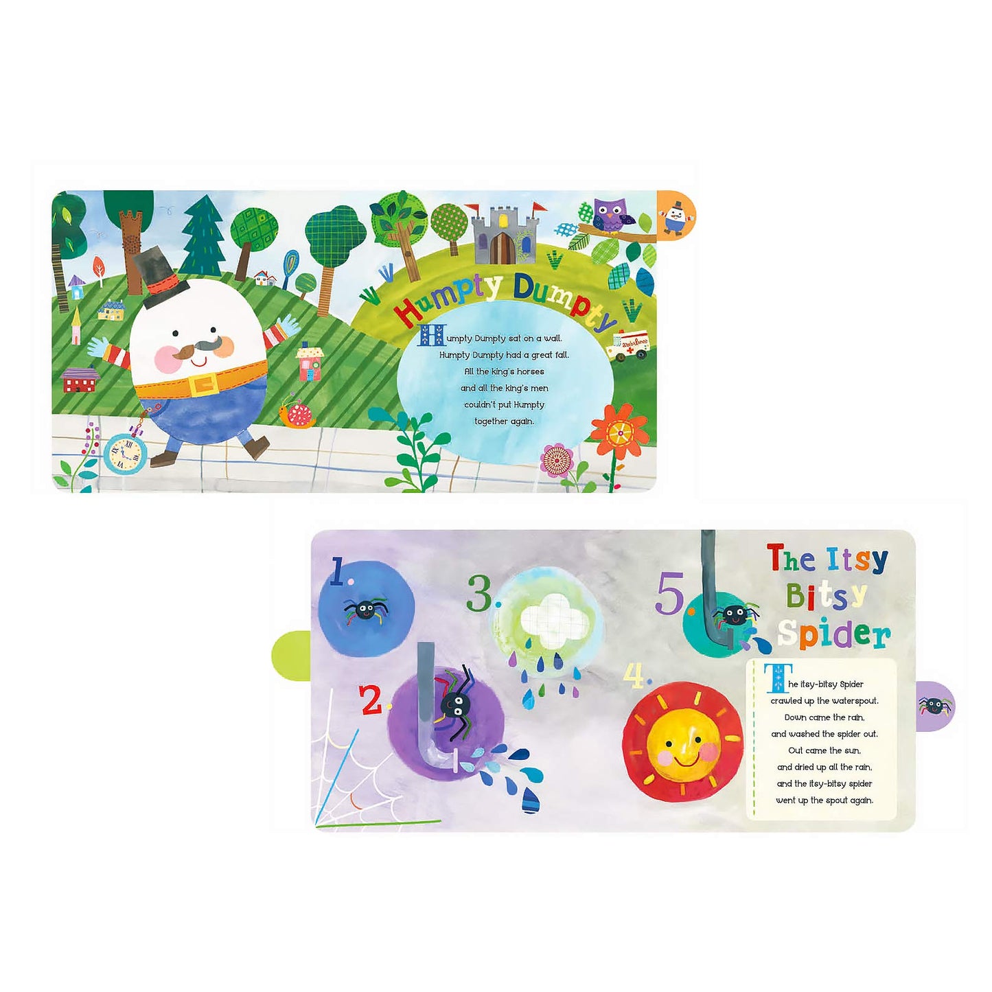 C.R. Gibson My First Mother Goose Nursery Rhyme Book, 10 x 8.7 x 0.5 inches, Model BBBT-12688, Ideal for Children