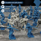 LovesTown 80PCS Army Men Toy Soldiers  Plastic Civil War Army Men Military Action Figures Toy for Kids Classroom Projects History Class Lessons  Birthday Gift