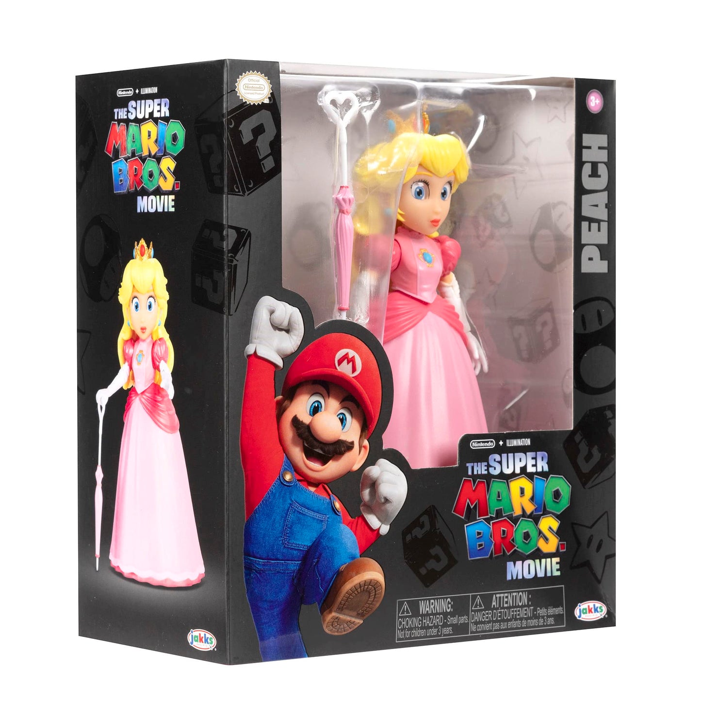 Nintendo The Super Mario Bros. Movie Peach 1.5' Mini Figure