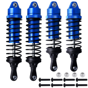 Hobbyfire Shocks Aluminum Threaded Absorber Damper Upgrades Parts Accessories for 1/10 Traxxas Rustler 4X4 VXL Stampede 4X4 Hoss