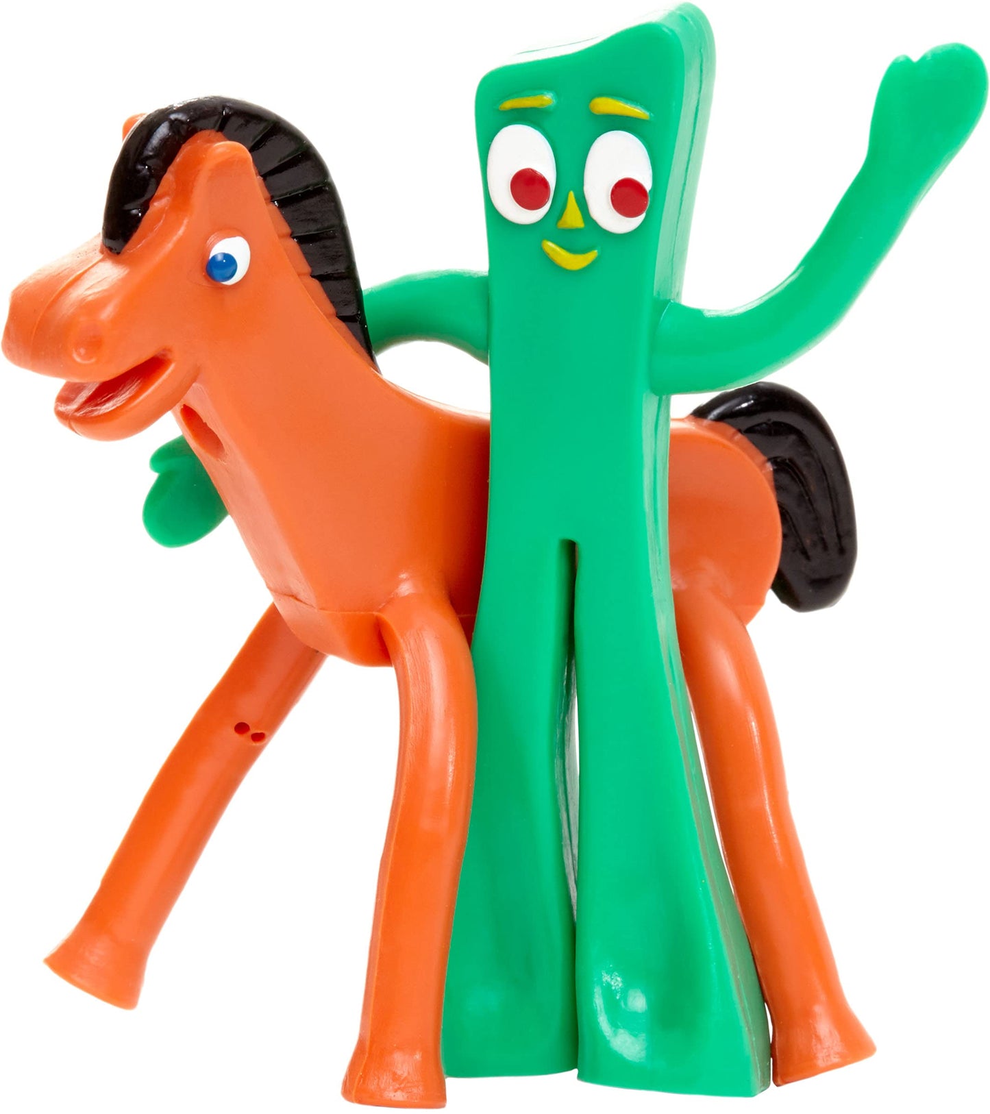 Nj Croce Gumby & Pokey Mini 3-Inch Bendable Figures - Pack Of 12