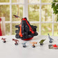 Epoch Games Jurassic World Shaky Volcano - Action-Packed Tabletop Dinosaur Game For Ages 5+