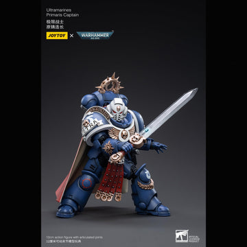malt-inspiredISE JOYTOY 1/18 Action Figures - Warhammer 40 000 Ultramarines Primaris Captain - 5 Classic Character Collectible Age 15 and Above