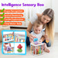 Wuzhineisn Montessori Baby Toys For Ages 6-18 Months - Pull String Teether, Stacking Blocks, Sensory Shapes Storage Bin, Infant