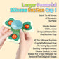 Alasou 3Pcs Suction Cup Spinner Toys For 1 Year Old Boy Girl|Spinning Tops Bath Toys For Kids Ages 1-3|Sensory Toys For Baby 6 12 18 Months Boy Birthday Gift