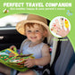 Arcturine Busy Book For Toddlers 1-3, 20 In 1 Farm Activity Book With Life Skills Cognition Sorting Matching, Airplane Car Trave