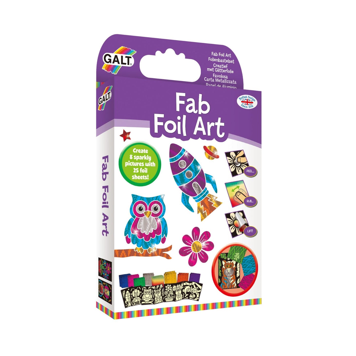 Galt Toys, Fab Foil Art, 18 x 12.5 cm
