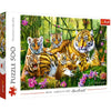 Trefl 500 Piece Jigsaw Puzzles  Family of Tigers