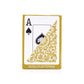 Copag advanced 100% Plastic Playing Cards  game-style Size Jumbo Index Single Deck (Gold)