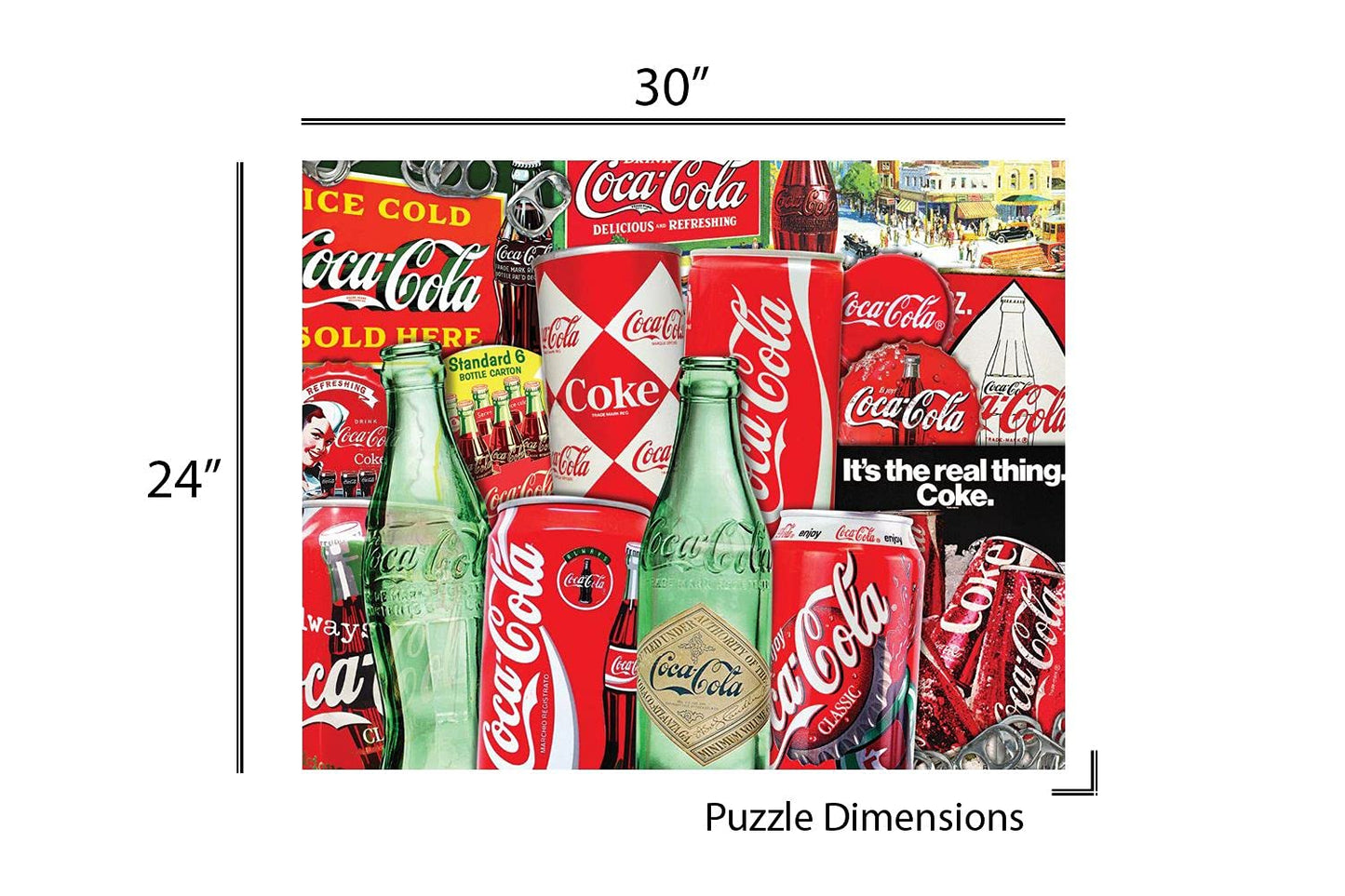 Springbok'S 1000 Piece Jigsaw Puzzle Vintage Soda Cans - Made In Usa