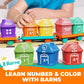 Train Set for Toddlers 2-4  Toddler Toys for 1 2 3 Year Old Boy Girl  Electric Train Set with Music  Light  Tracks  8 Animals & 8 Barns  Learning Toy for 1 2 3 Year Old  Birthday Gift for Boy Girl
