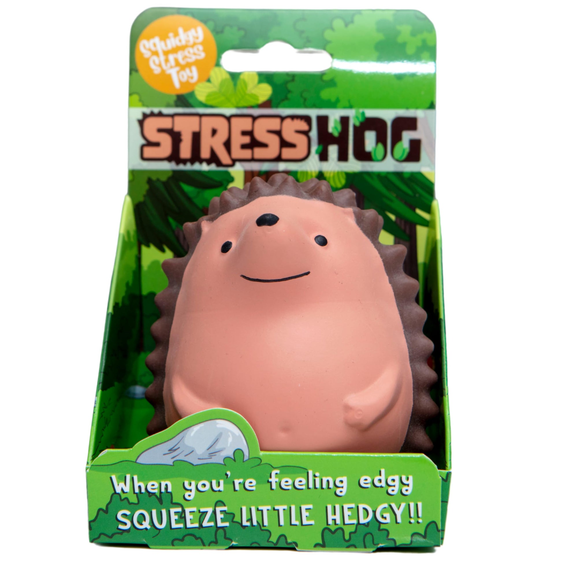 Boxer Gifts Stress Hog Toy - Unique Stress Balls for mature-themeds & Teenagers | Squishy Fidget Toys for Anxiety - Cool Desk Accessories | Cute Hedgehog Gifts & White Elephant for Co-Workers