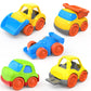 P&C 5 Pcs Toddler Mini Truck Toys for Ages 2-4, Beach Sand Outdoor Construction Toy Cars for Kids 12M+ 1 2 3 4 Years Old Boys an