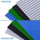 Pokiiulk Classic Baseplates Building Plates, 2 Pack 10'' X 10'' Building Bases Compatible With All Major Brands, Classic Basplat