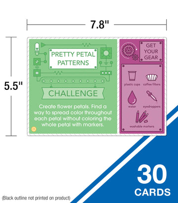 Carson Dellosa Seasonal Stem Challenges Stem Kits, 30 Stem Building Activities And Educational Games, Grades 2-5 Stem Learning T